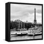 Paris sur Seine Collection - Bateaux Mouches V-Philippe Hugonnard-Framed Stretched Canvas