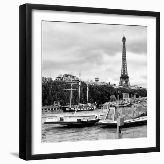 Paris sur Seine Collection - Bateaux Mouches V-Philippe Hugonnard-Framed Photographic Print