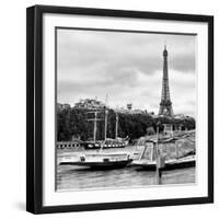 Paris sur Seine Collection - Bateaux Mouches V-Philippe Hugonnard-Framed Photographic Print