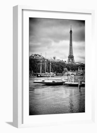 Paris sur Seine Collection - Bateaux Mouches VI-Philippe Hugonnard-Framed Photographic Print