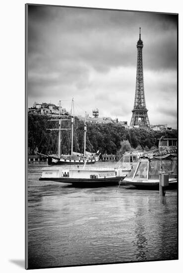 Paris sur Seine Collection - Bateaux Mouches VI-Philippe Hugonnard-Mounted Photographic Print