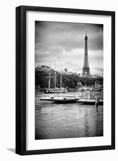 Paris sur Seine Collection - Bateaux Mouches VI-Philippe Hugonnard-Framed Premium Photographic Print