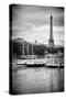 Paris sur Seine Collection - Bateaux Mouches VI-Philippe Hugonnard-Stretched Canvas