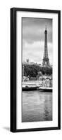 Paris sur Seine Collection - Bateaux Mouches VIII-Philippe Hugonnard-Framed Photographic Print