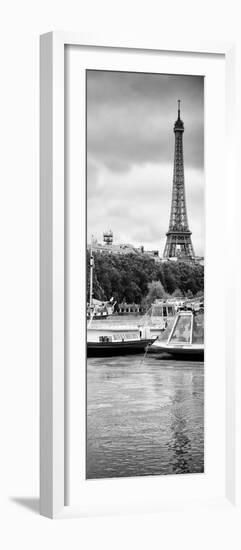 Paris sur Seine Collection - Bateaux Mouches VIII-Philippe Hugonnard-Framed Photographic Print