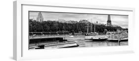 Paris sur Seine Collection - Bateaux Mouches X-Philippe Hugonnard-Framed Photographic Print