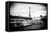 Paris sur Seine Collection - Bateaux Mouches-Philippe Hugonnard-Framed Stretched Canvas