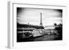 Paris sur Seine Collection - Bateaux Mouches-Philippe Hugonnard-Framed Photographic Print