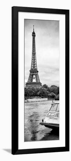 Paris sur Seine Collection - BB Boat II-Philippe Hugonnard-Framed Photographic Print