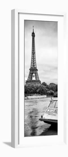 Paris sur Seine Collection - BB Boat II-Philippe Hugonnard-Framed Photographic Print