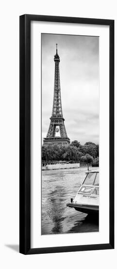 Paris sur Seine Collection - BB Boat II-Philippe Hugonnard-Framed Premium Photographic Print