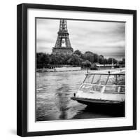 Paris sur Seine Collection - BB Boat III-Philippe Hugonnard-Framed Photographic Print