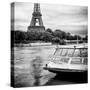 Paris sur Seine Collection - BB Boat III-Philippe Hugonnard-Stretched Canvas