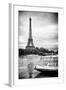 Paris sur Seine Collection - BB Boat-Philippe Hugonnard-Framed Photographic Print