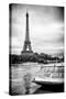 Paris sur Seine Collection - BB Boat-Philippe Hugonnard-Stretched Canvas