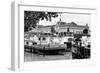 Paris sur Seine Collection - Boats before the Musee d'Orsay IV-Philippe Hugonnard-Framed Photographic Print