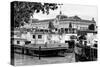 Paris sur Seine Collection - Boats before the Musee d'Orsay IV-Philippe Hugonnard-Stretched Canvas