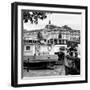 Paris sur Seine Collection - Boats before the Musee d'Orsay V-Philippe Hugonnard-Framed Photographic Print