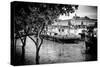 Paris sur Seine Collection - Boats before the Musee d'Orsay-Philippe Hugonnard-Stretched Canvas