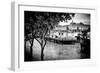 Paris sur Seine Collection - Boats before the Musee d'Orsay-Philippe Hugonnard-Framed Photographic Print