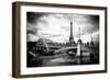 Paris sur Seine Collection - Bridge of Paris-Philippe Hugonnard-Framed Photographic Print