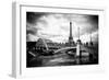 Paris sur Seine Collection - Bridge of Paris-Philippe Hugonnard-Framed Photographic Print