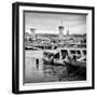 Paris sur Seine Collection - Crossing the Seine III-Philippe Hugonnard-Framed Photographic Print