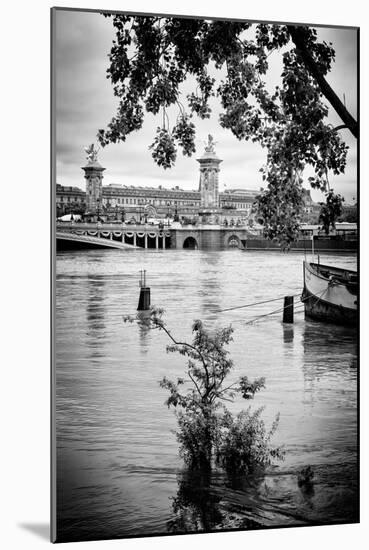 Paris sur Seine Collection - Crossing the Seine IV-Philippe Hugonnard-Mounted Photographic Print