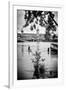 Paris sur Seine Collection - Crossing the Seine IV-Philippe Hugonnard-Framed Photographic Print