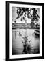 Paris sur Seine Collection - Crossing the Seine IV-Philippe Hugonnard-Framed Photographic Print