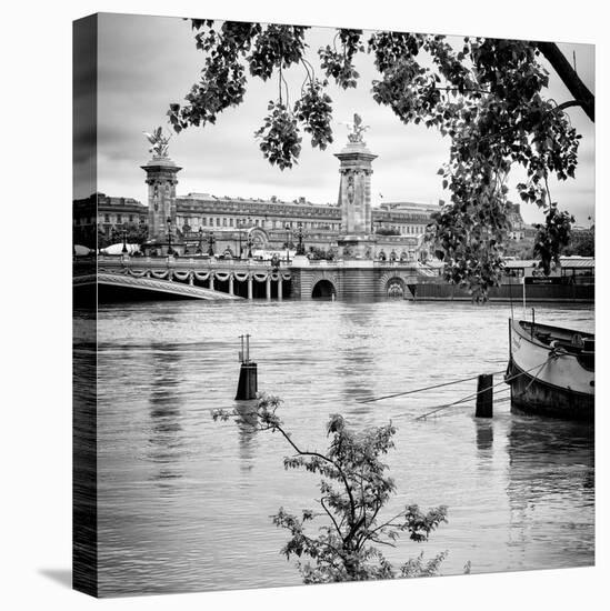 Paris sur Seine Collection - Crossing the Seine V-Philippe Hugonnard-Stretched Canvas