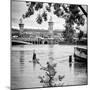 Paris sur Seine Collection - Crossing the Seine V-Philippe Hugonnard-Mounted Premium Photographic Print