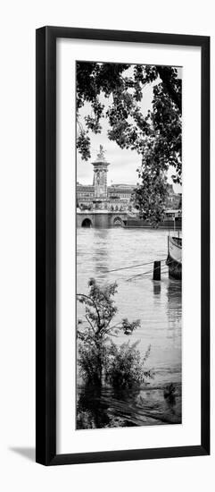 Paris sur Seine Collection - Crossing the Seine VI-Philippe Hugonnard-Framed Photographic Print