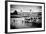 Paris sur Seine Collection - Crossing the Seine-Philippe Hugonnard-Framed Photographic Print