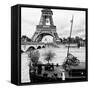 Paris sur Seine Collection - Destination Eiffel Tower VI-Philippe Hugonnard-Framed Stretched Canvas