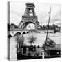 Paris sur Seine Collection - Destination Eiffel Tower VI-Philippe Hugonnard-Stretched Canvas