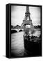 Paris sur Seine Collection - Destination Eiffel Tower-Philippe Hugonnard-Framed Stretched Canvas