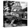 Paris sur Seine Collection - Eiffel Boat I-Philippe Hugonnard-Stretched Canvas