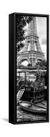 Paris sur Seine Collection - Eiffel Boat II-Philippe Hugonnard-Framed Stretched Canvas