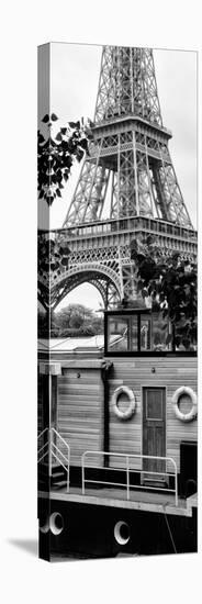 Paris sur Seine Collection - Eiffel Boat X-Philippe Hugonnard-Stretched Canvas