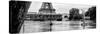 Paris sur Seine Collection - Eiffel Bridge II-Philippe Hugonnard-Stretched Canvas