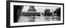 Paris sur Seine Collection - Eiffel Bridge II-Philippe Hugonnard-Framed Photographic Print