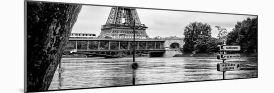 Paris sur Seine Collection - Eiffel Bridge II-Philippe Hugonnard-Mounted Photographic Print