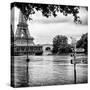 Paris sur Seine Collection - Eiffel Bridge IV-Philippe Hugonnard-Stretched Canvas