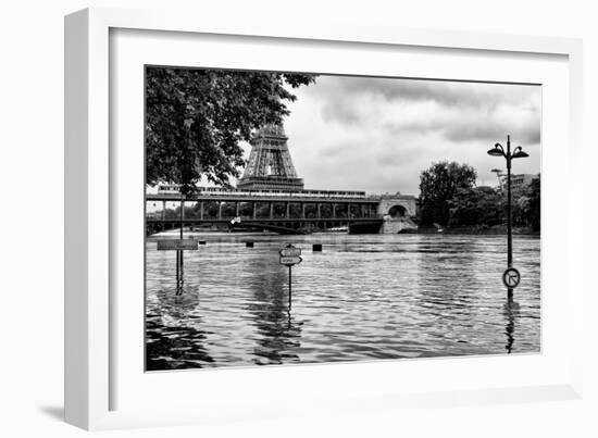 Paris sur Seine Collection - Eiffel Bridge V-Philippe Hugonnard-Framed Photographic Print