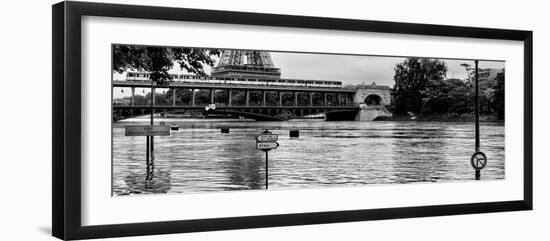 Paris sur Seine Collection - Eiffel Bridge VII-Philippe Hugonnard-Framed Photographic Print