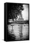 Paris sur Seine Collection - Eiffel Bridge VIII-Philippe Hugonnard-Framed Stretched Canvas