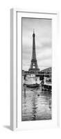 Paris sur Seine Collection - Floating Barge IV-Philippe Hugonnard-Framed Photographic Print