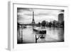 Paris sur Seine Collection - Floating Barge-Philippe Hugonnard-Framed Photographic Print