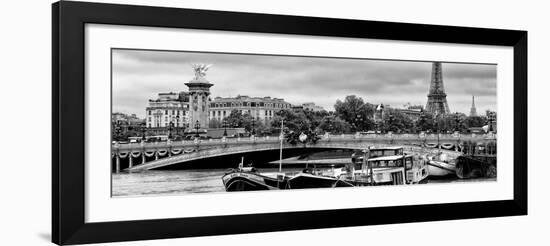 Paris sur Seine Collection - Instant in Paris II-Philippe Hugonnard-Framed Photographic Print